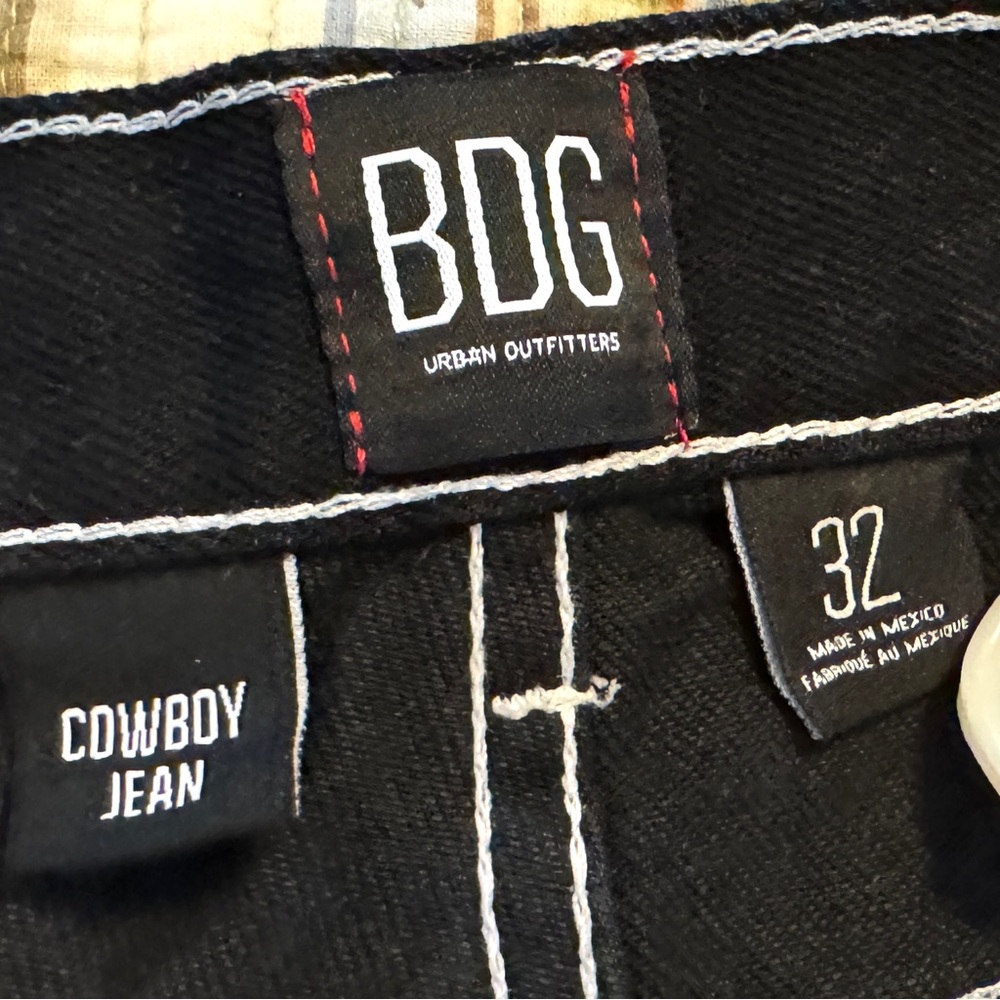 Urban Outfitters BDG Jeans, Black, 32 - Picture 6 of 7